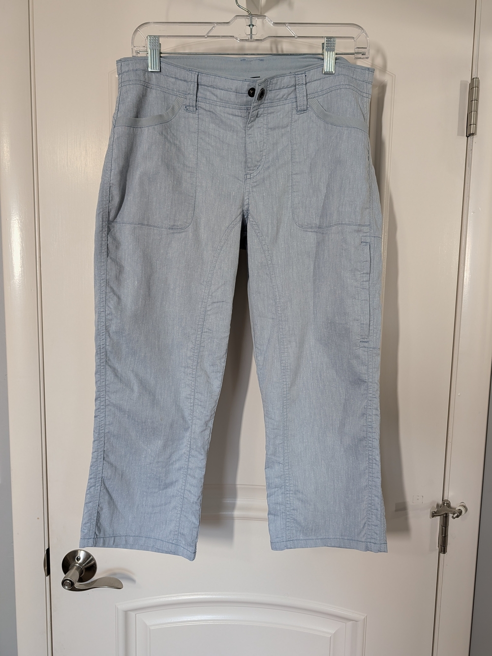 Women's Kuhl Cabo Light Blue Capris - Size 8